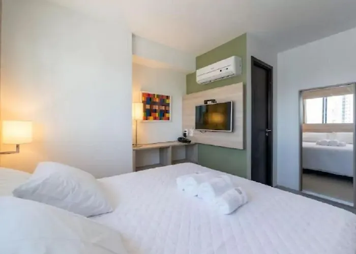 Excelente Flat Em Boa Viagem 2 Quartos Beach Class Ideal Para Familia Ou Viagens De Negocio Nob1804