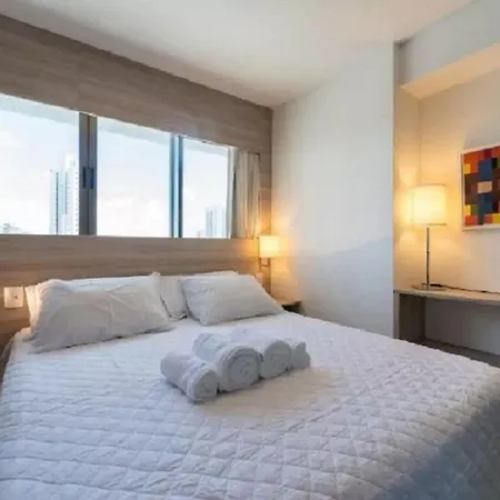 Excelente Flat Em Boa Viagem 2 Quartos Beach Class Ideal Para Familia Ou Viagens De Negocio Nob1804 Recife Exterior photo