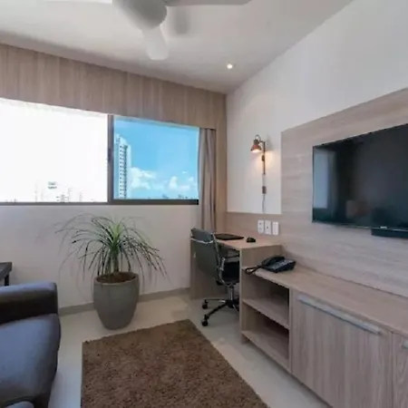 Excelente Flat Em Boa Viagem 2 Quartos Beach Class Ideal Para Familia Ou Viagens De Negocio Nob1804 Recife Exterior photo