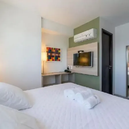 Excelente Flat Em Boa Viagem 2 Quartos Beach Class Ideal Para Familia Ou Viagens De Negocio Nob1804 Recife Exterior photo